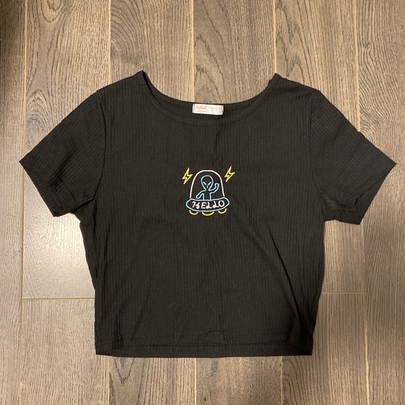 black croptop - size S - Picture 1 of 3